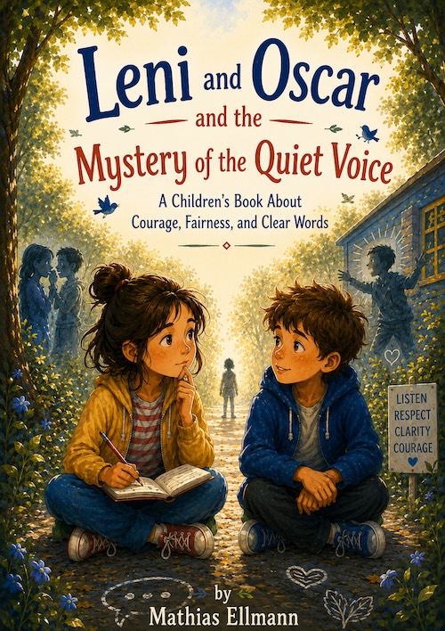 Book cover: Leni and Oscar and the Mystery of the Quiet Voice