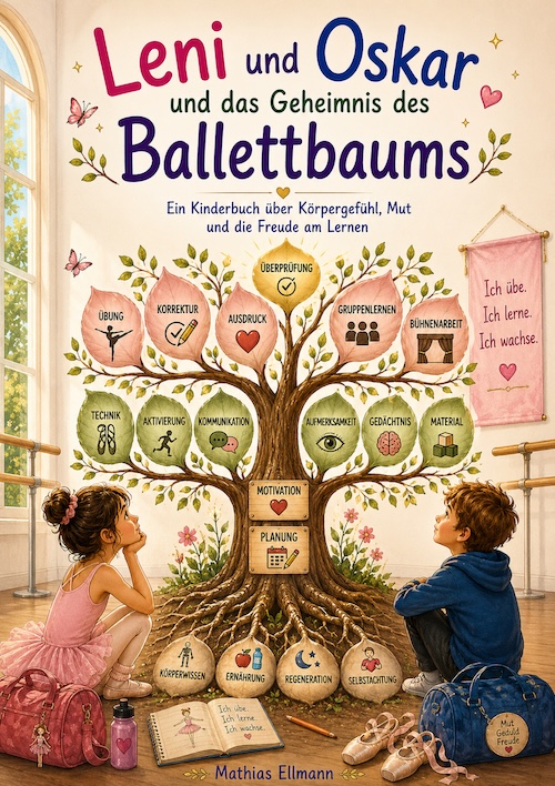 Buchcover: Leni und Oskar und das Geheimnis des Ballettbaums